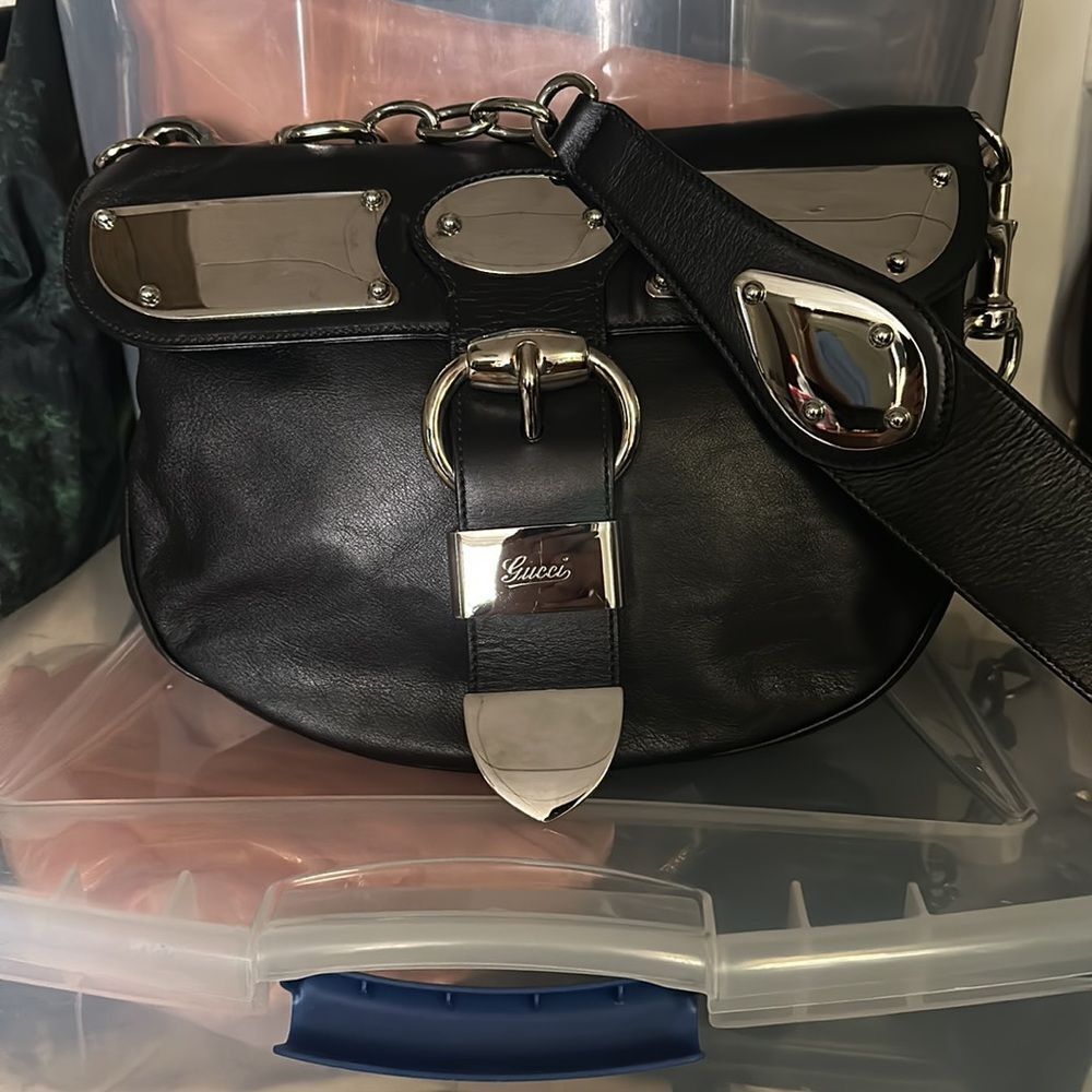 Authentic Vintage Gucci Romy Bag - Picture 4 of 14